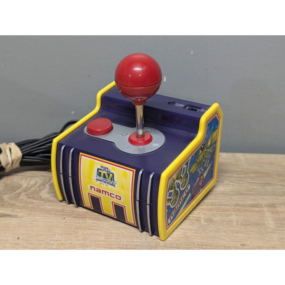 Jakks Pacific Namco 5-in-1 Plug Play TV Game Pac-Man Galaxian Dig Dug 2003